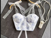 Straps Floral Top ,