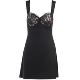 New style lace splicing suspender dress