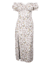 women's summer retro floral dress