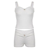 Belinda Lace Shorts Set