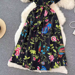 women's summer printed dress