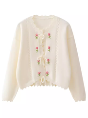 women's knitted sweater jacket