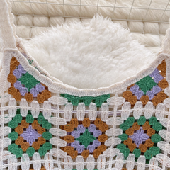 Knitted camisole women's summer hollow pattern design top