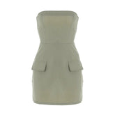 Iman Strapless Mini Dress