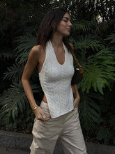 Nil Asymmetric Knit Top