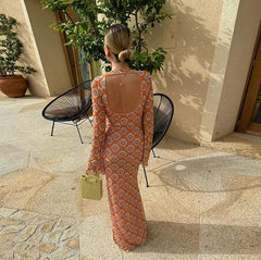 Bodhi Printed Maxi Dress