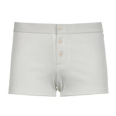 Ciera Three-Button Knitted Short