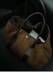 Thea Woven Tote Bag
