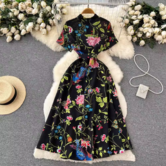 women's summer printed dress