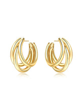 Three Hoop Earrings