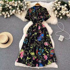 women's summer printed dress