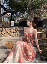 Printed Dress Seaside Holiday Dress