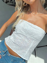 Yaiza Strapless Top