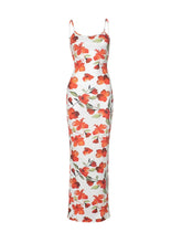 Yara Floral Print Maxi Dress
