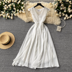 women's summer white dress