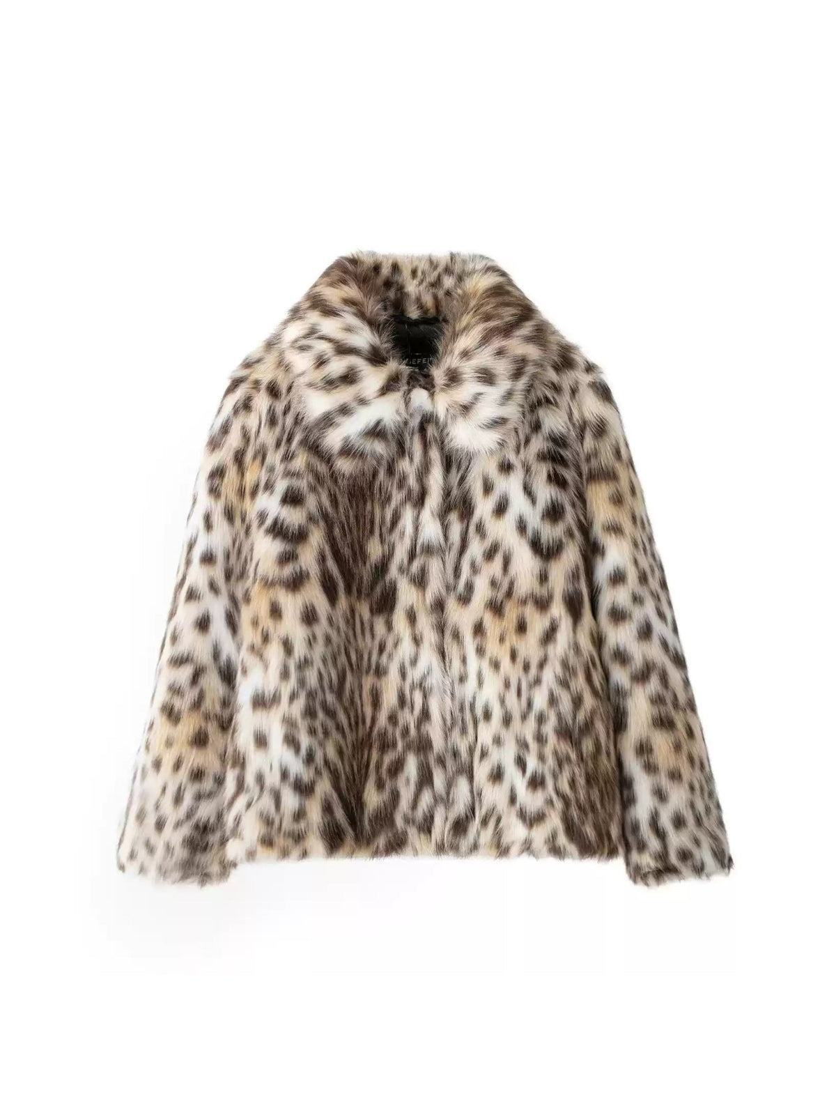 Lanora Leopard Faux Fur Coat