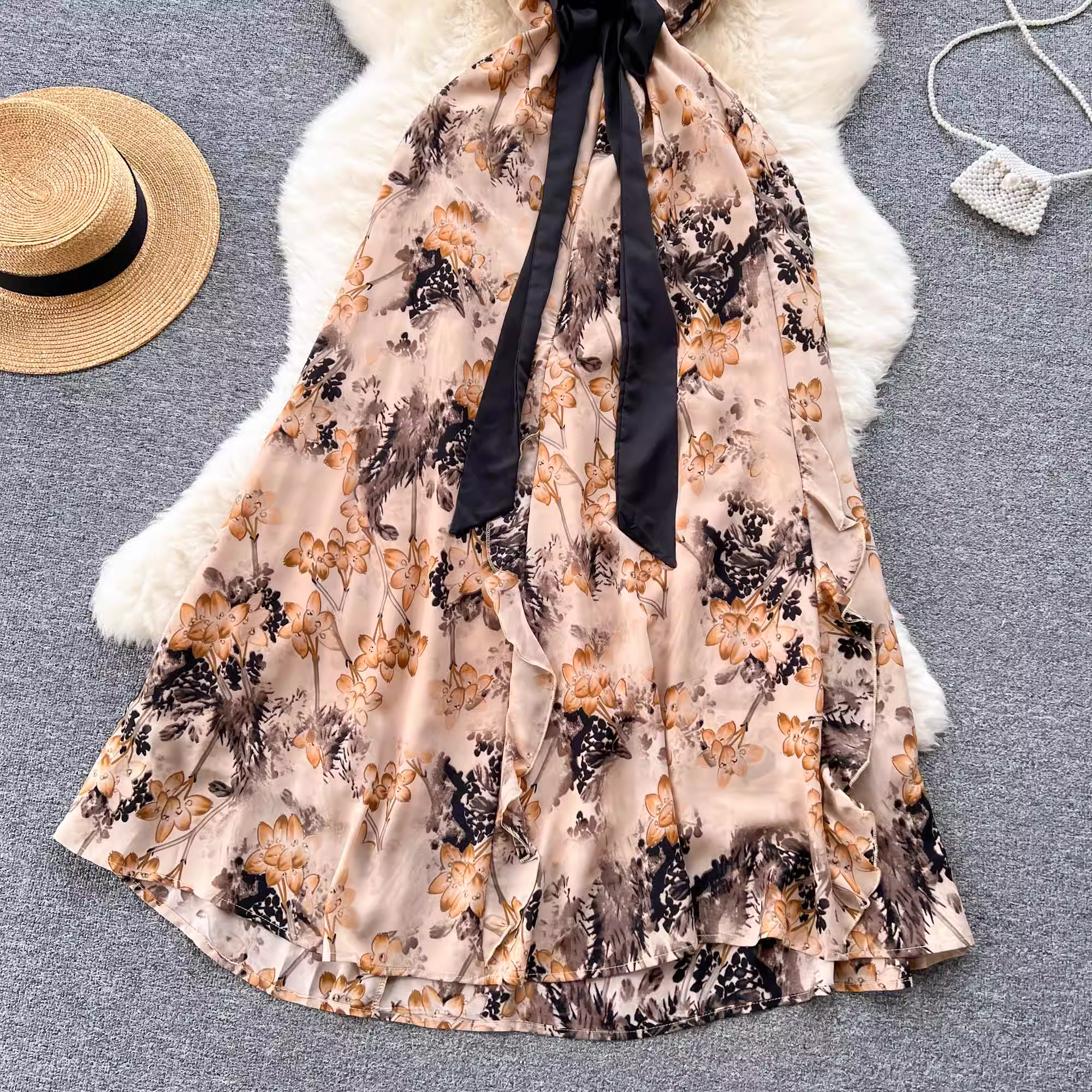 women's floral summer dress ,