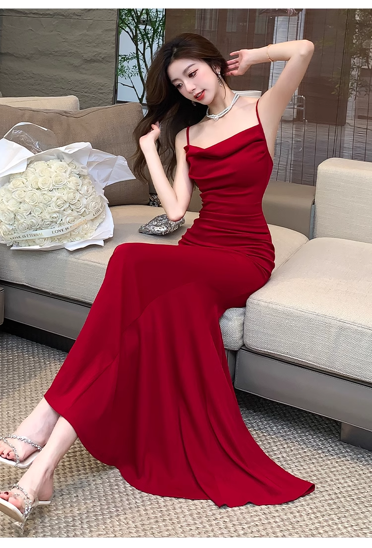 Sexy Red Long Dress