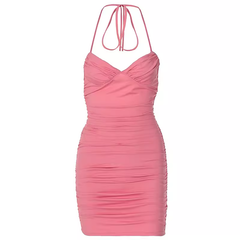 Sexy Halter Neckline Bodycon Dress