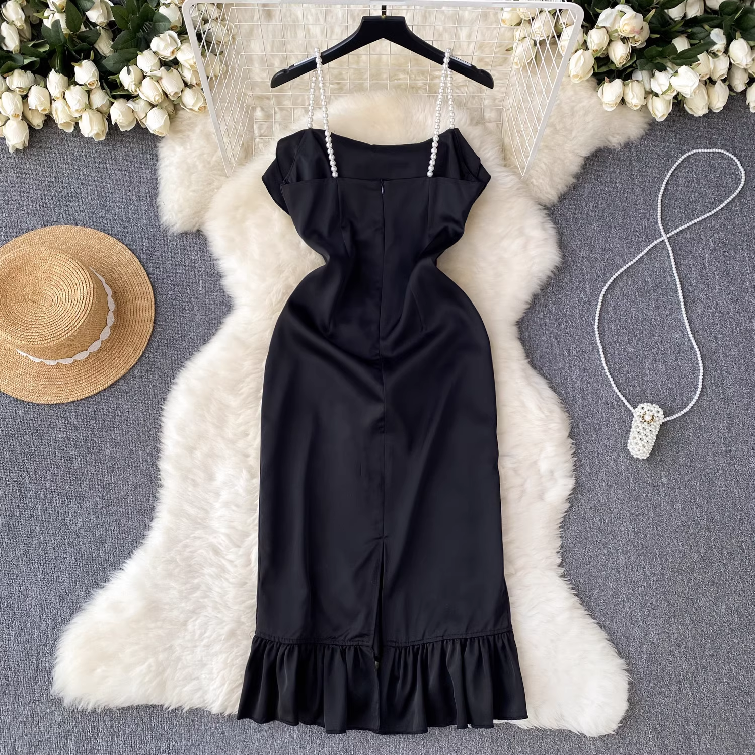 Fashion Black Summer Dress ,