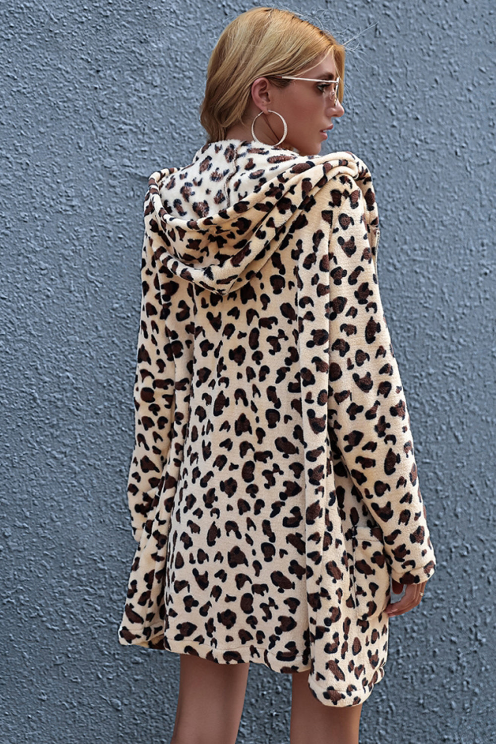 Leopard Print Coat