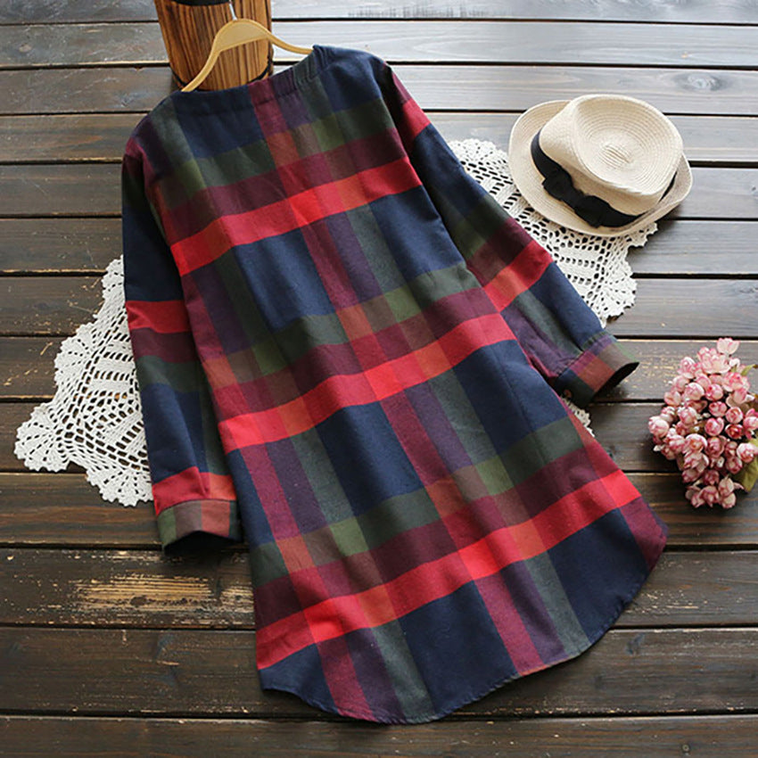 Lady Leisure Plaid Dress