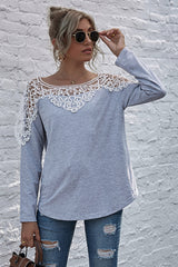 Lace Patchwork T-Shirt