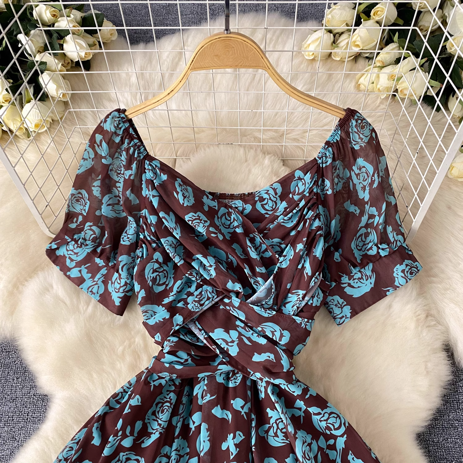 women's summer floral dress