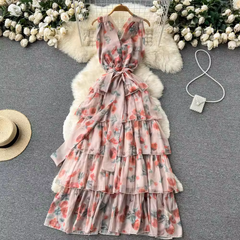 women's summer seaside vacation dress,