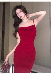 Sexy Red Long Dress