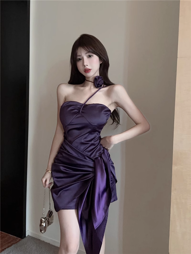 Sexy Purple Party Dress