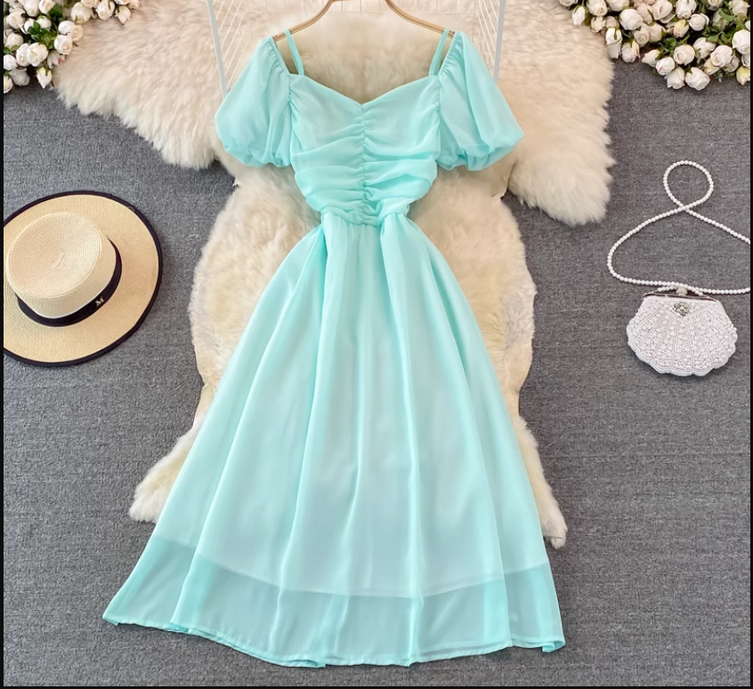 Fashion A-line Summer Dress ,