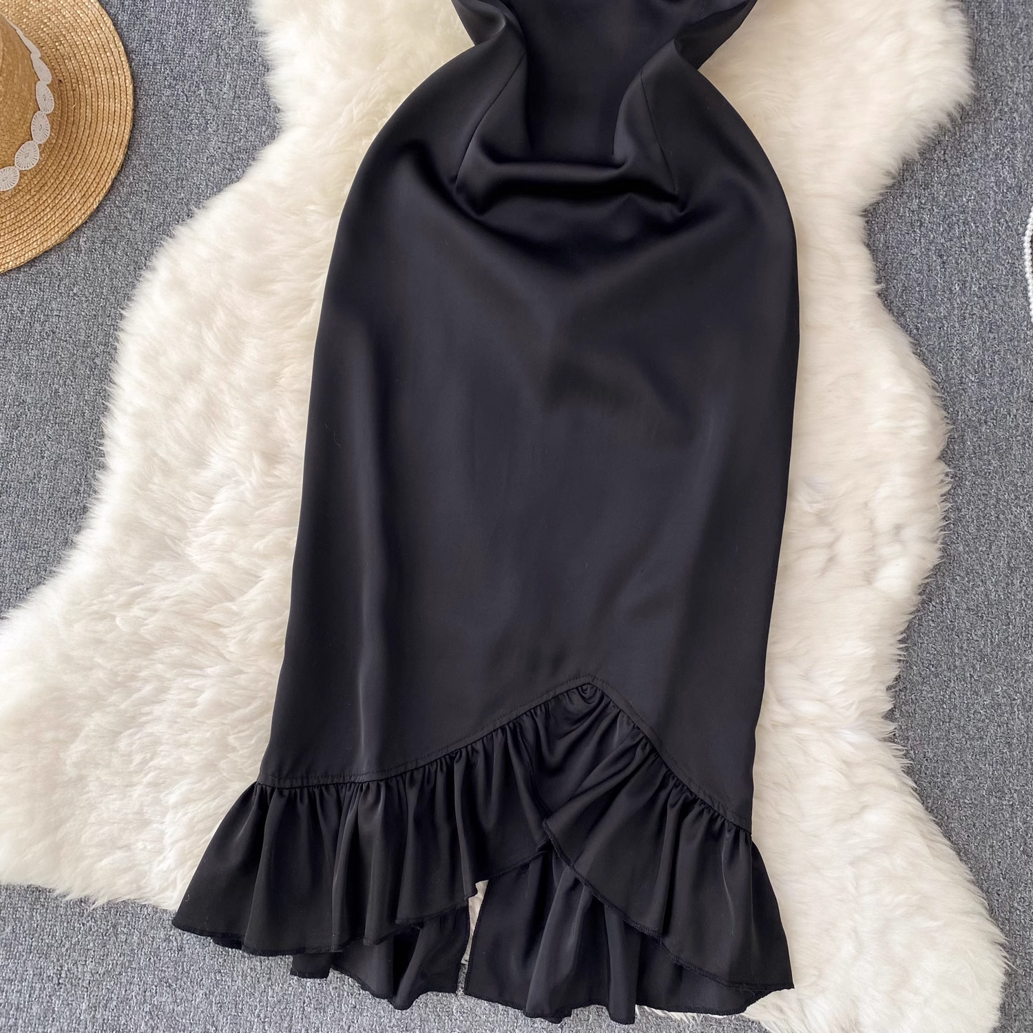 Fashion Black Summer Dress ,