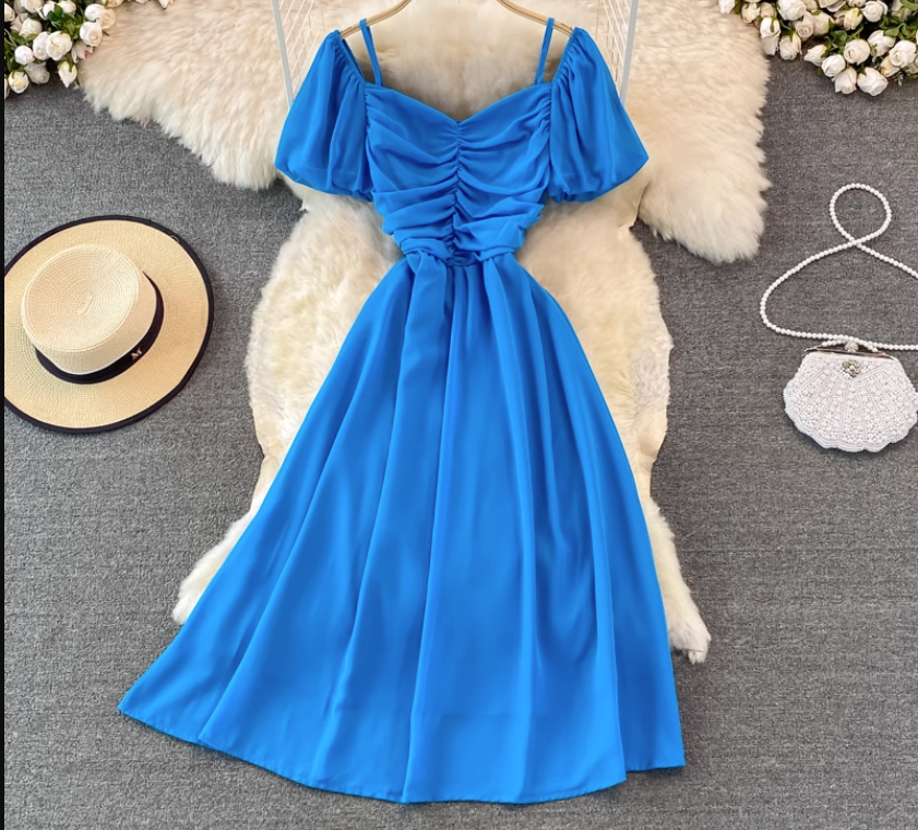 Fashion A-line Summer Dress ,