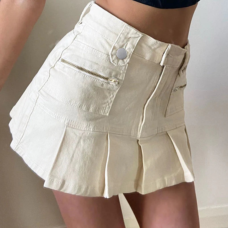 Airi Pleated Mini Skirt