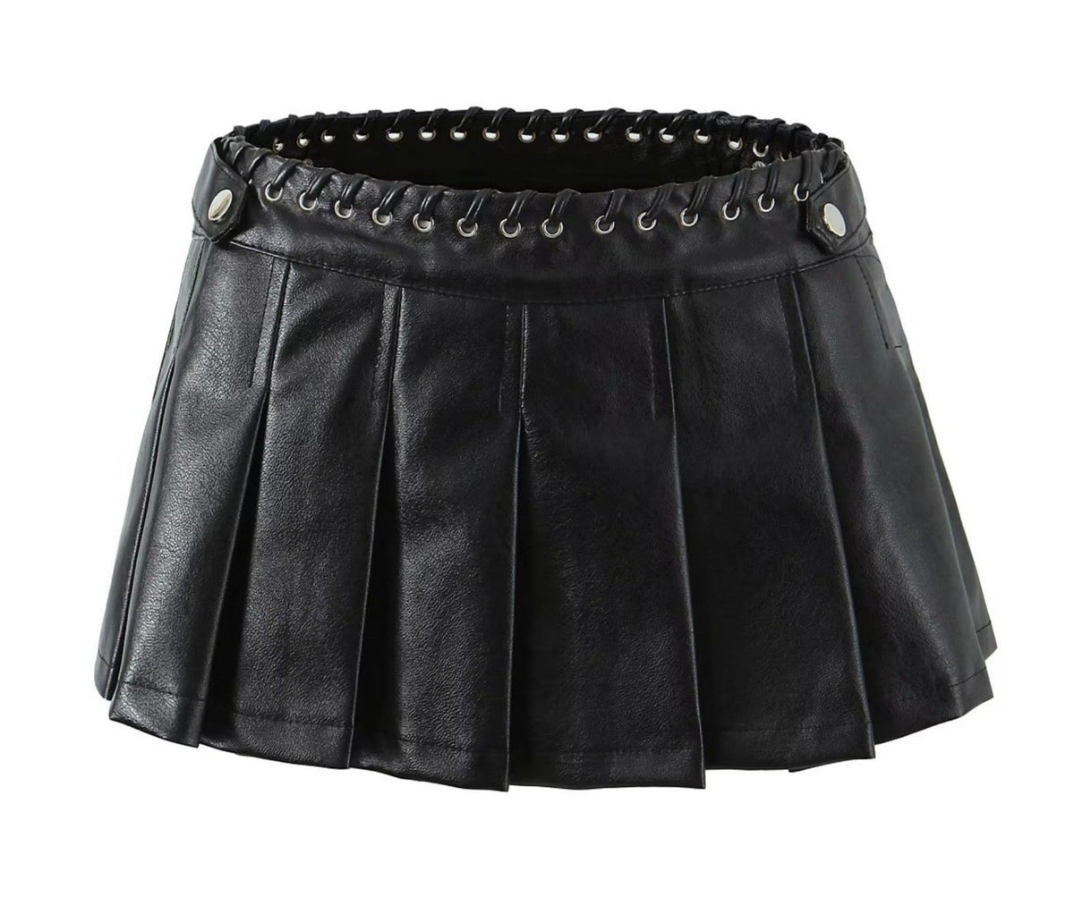 Alex Pleated Mini Skirt