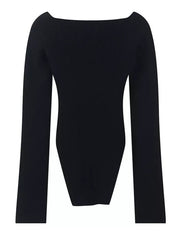 Ambrosi Knitted Long Sleeve Top