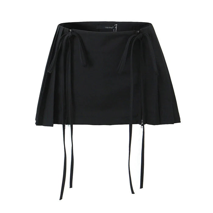 Arilyn Pleated Mini Skirt