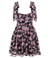 women's floral dress