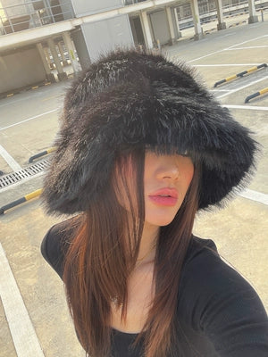 Bryley Faux Fur Bucket Hat