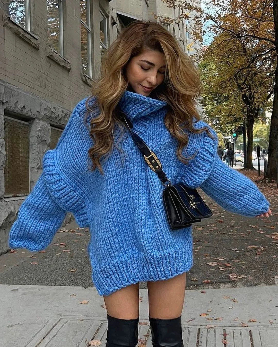 Carolla Knitted Oversize Sweater