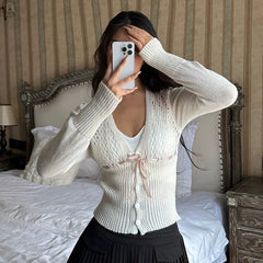 Clarie Knit Long Sleeve Top