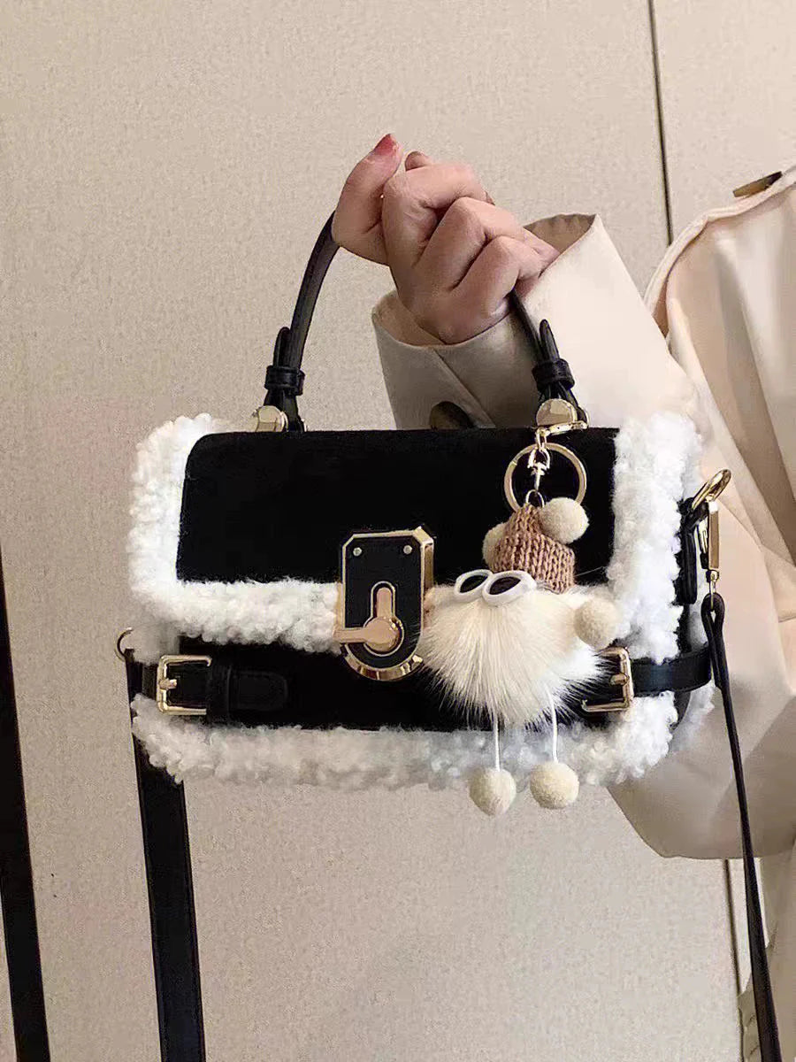 Cohen Faux Fur Square Bag