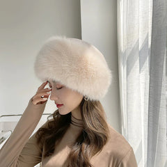 Dorcas Faux Fur Bucket Hat