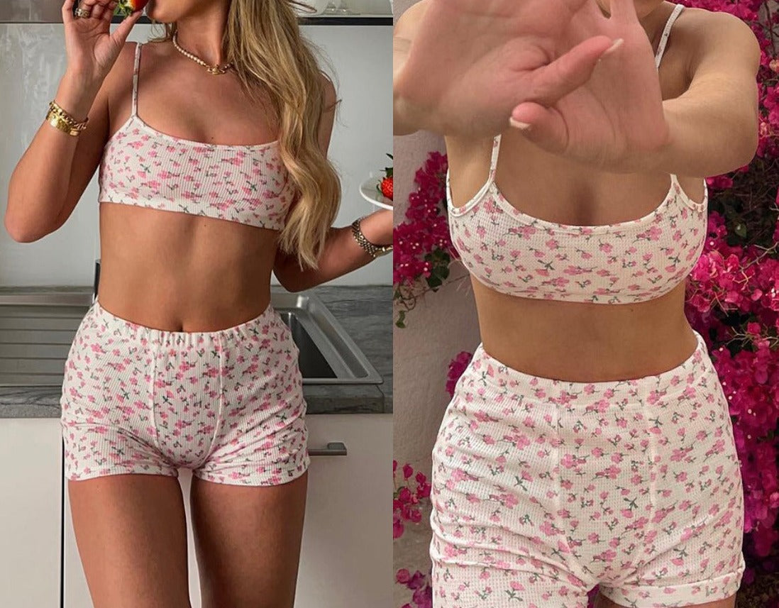 Elisa Floral Shorts Set