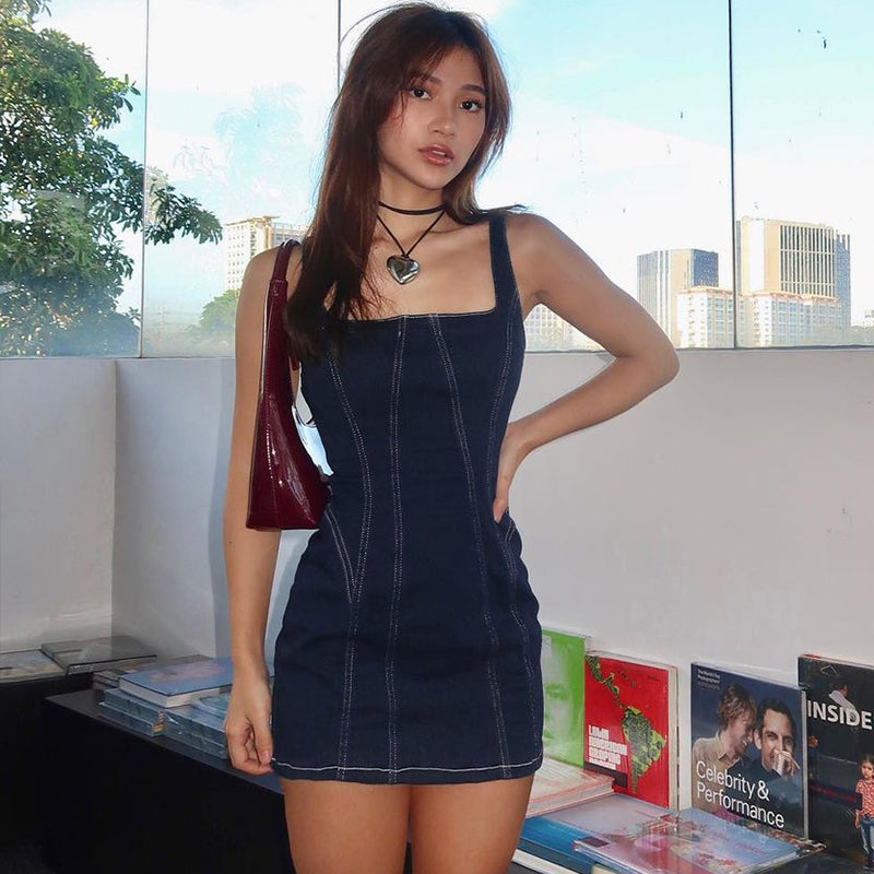 Ellison Denim Mini Dress