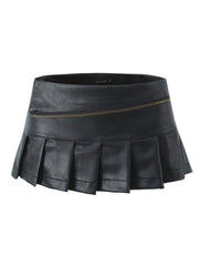 Ersa Pleated Mini Skirt