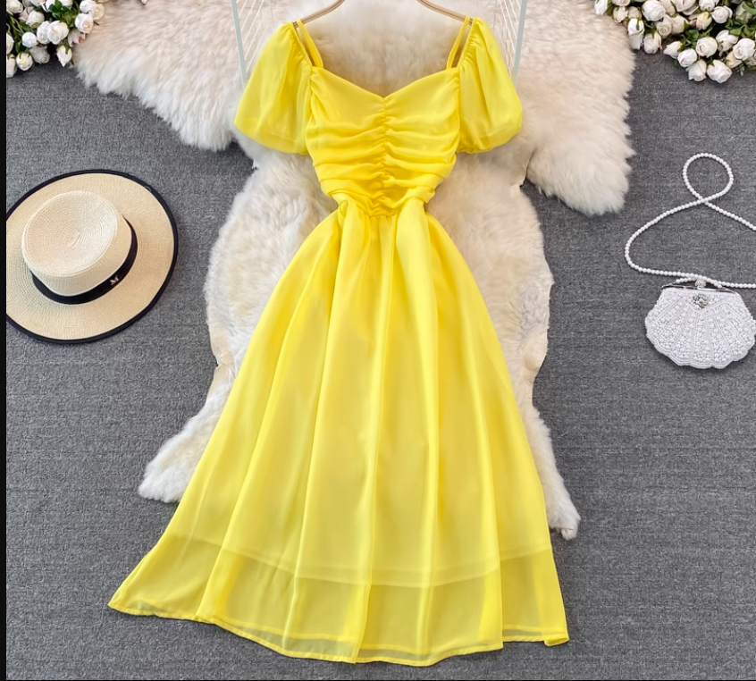 Fashion A-line Summer Dress ,