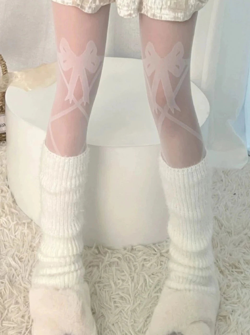 Fluffy Leg Warmers