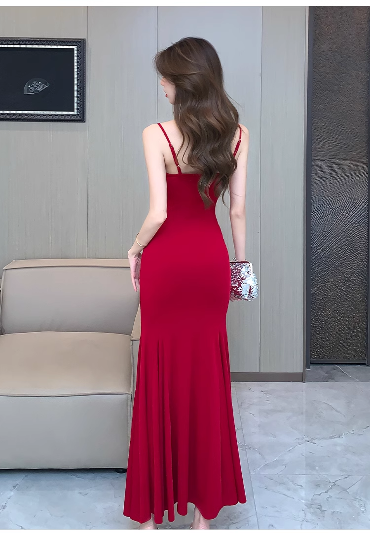 Sexy Red Long Dress